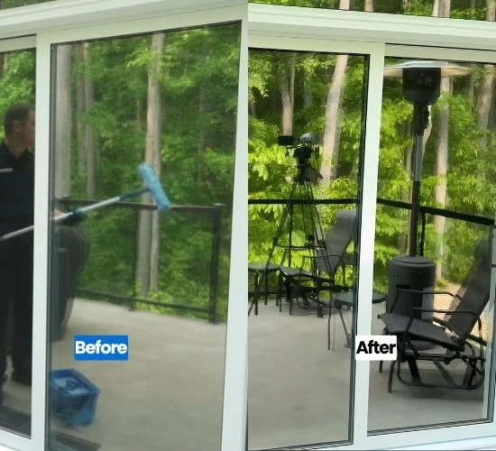 full cleaned windows