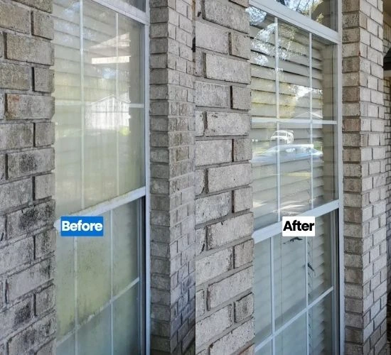 highly cleaned window