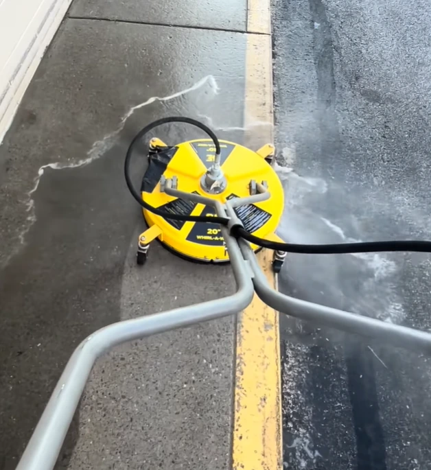 sideway washing